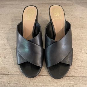 Vince Camuto Block Heel Mule Sz 9.5M